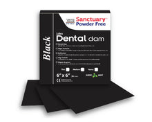 Load image into Gallery viewer, Sanctuary Dental Dam Black Mint (0.20mm)