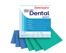 Load image into Gallery viewer, Sanctuary Dental Dam Blue Plain