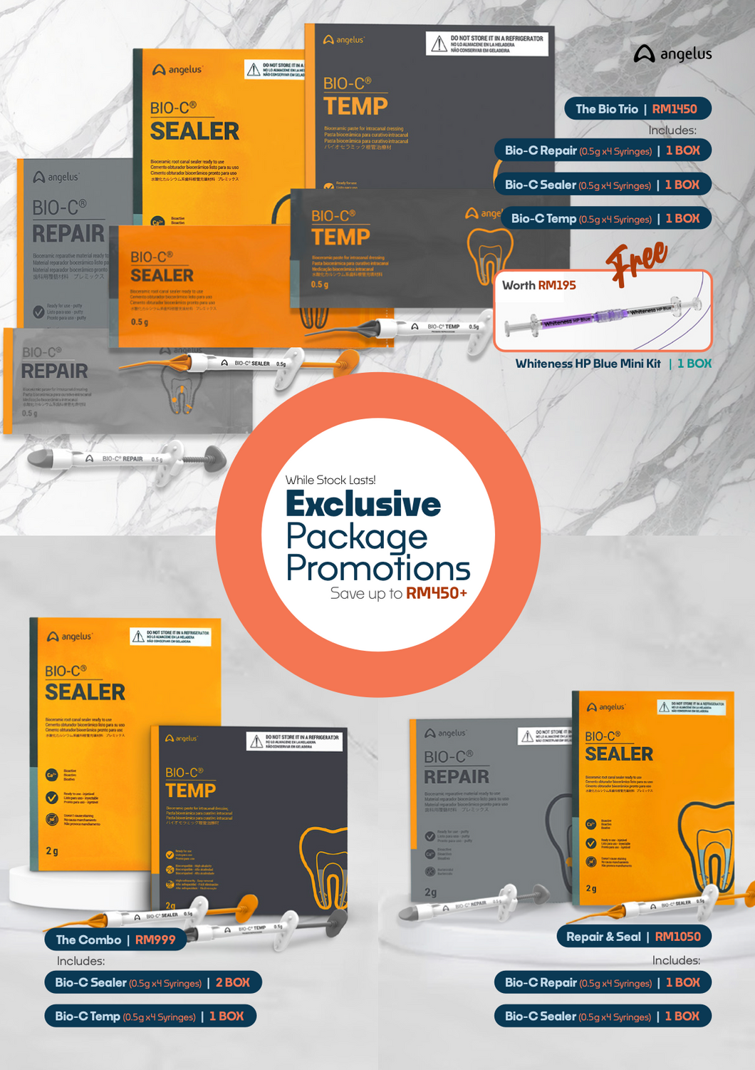 Acme Angelus Bio-C Packages