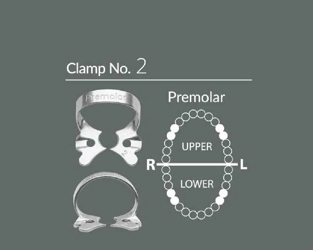 Sanctuary Dental Dam Clamps with Organizer