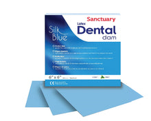 Load image into Gallery viewer, Sanctuary Dental Dam Latex Silk Blue (Mint)
